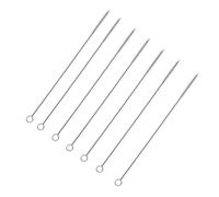 Vaguelly 20 pièces Brosse à Pailles Inox Réutilisable Brosse Nettoyage Longue Flexible pour Biberons Tubes et Pailles Bubble Tea Nettoyage Approfondi sans Rayures