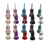 Vaguelly 20 Pièces De Bouchons Anti-Poussière pour Téléphone Portable Outil D'Éjection De Carte Sim Aiguille D'Extraction De Carte Sim Outil D'Ouverture