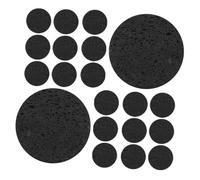 Vaguelly 20 Pièces Éponges Visage Cellulose Ultra Fines Compressées Naturel Réutilisables pour Nettoyage Exfoliation et Démaquillage Adaptées Aux Soins Quotidiens et Voyages