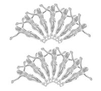 Vaguelly 20 Pièces Pendentifs Croix Alliage de Charms Religieux pour Fabrication de Bijoux Bracelets et Colliers Diy