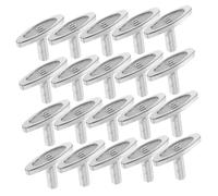 Vaguelly 20 Pièces Shaped Keys for Music Box Repair Durable Winding Key Replacement for DIY Music Box Accessories User Friendly Design