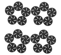 Vaguelly 20 Pièces Têtes de Remplacement pour Ponceuse Électrique Disques de Limage pour Exfoliation des Callosités Dures et Peau Morte Accessoires pour Soin des Noir