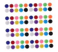 Vaguelly 200 Pièces Marbles de Jeu Plastique Billes de Remplacement pour Dames Chinoises Accessoires Ludiques pour Garçon Fille et Familles pour Apprentissage et Loisirs