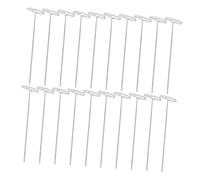 Vaguelly 200pièces Aiguilles à Perruque Pour Extensions De Cheveux Goupilles De Blocage Pratiques Et Résistantes à Usure Aiguilles De Blocage Compactes Usage Quotidien