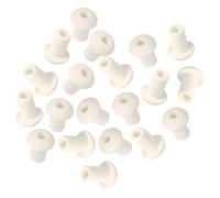Vaguelly 20Pièces Supports de Mèche Céramique pour Lampes à Huile Lot de Accessoires Compatibles Lampes à Bouchons de Lampe à Huile Matériau