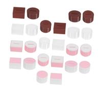 Vaguelly 24 Pièces Miniature Dollhouse Tissue Box Holder Mini Tissue Holder for Dollhouse Living Room and Bathroom Decor