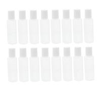 Vaguelly 25pièces Bouteilles Miniatures Étanches Contenants Pour Soins Des Yeux Et Lentilles De Contact Et Transportables Avec Couvercles Sécurisés