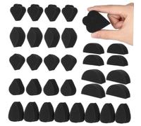 Vaguelly 28 Pièces Éponge de Maquillage pour Peinture de Petites Gouttes Gouttes Carrés Cœurs Grands Demi Cercles Petits Demi Cercles PU Outils de Peinture pour Artistes Doux et Durables