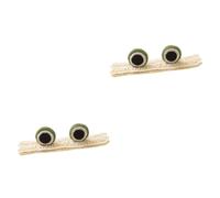 Vaguelly 2pièces Bandeau Élastique Pour Garçon Fille Avec Yeux De Grenouille Accessoire De Fête De Noël Adorable Pour Garçon Fille Tête Élastique Confortable Et Mignonne