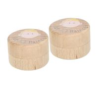 Vaguelly 2pièces Boîte à Cheveux Pour Bois Coffret Souvenir De Première Coupe Rangement Précieux Pour Mémoires Enfance