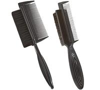 Vaguelly 2Pièces Brosse Séparation pour Outil de Rasage Coiffage pour Salons et Usage Personnel et Volume