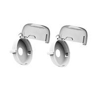 Vaguelly 2pièces Couvercles De Sécurité Pour Boutons De Cuisinière Garçon Fille Anti-touche Removable Et Résistant Chaleur Transparent Pour Cuisine Familiale