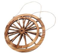 Vaguelly 2pièces Décoration Murale Forme De Roue De Chariot Lot Pour Salon Décoration Roue De Chariot Cadeau Pendaison Crémaillère