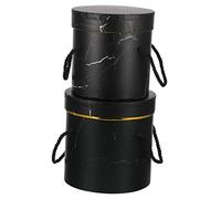 Vaguelly 2Pièces Fleurs Noires Pour Floraux Élégant Pour Fiançailles Et Événements Spéciaux