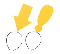 Vaguelly 2pièces Pince à Cheveux Flèche Tissu Avec Point -tête Décoratif Pour Halloween Et Fêtes Lot