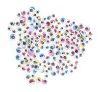 Vaguelly 2sacs Patchs Autocollants Pour Yeux De Poupée Autocollants Adhésifs Pour Yeux Mobiles Accessoires Diy Pour Poupées