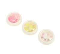 Vaguelly 3 Boîtes Accessoires De Décoration D'ongles Clou Décorations Conseil Charmes De Manucure Bricolage Charmes D'ongles Décoratifs Décors D'ongles Artificiels Plastique