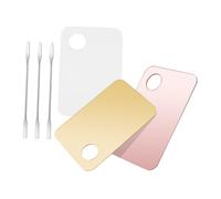 Vaguelly 3 Ensembles Palette De Maquillage Avec Spatules Incluses Plateau De Mélange Pour Cosmétiques Outil De Maquillage Pratique