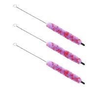 Vaguelly 3 Pièces Brosse de Nettoyage Piccolo Accessoire Doux pour Flûte et Nettoyage Profond et Entretien Portable pour Instruments à Vent