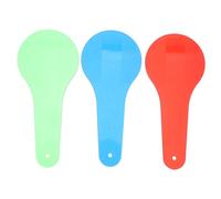 Vaguelly 3 Pièces Color Paddles for Science Experiments Primary School Color Mixing Learning Optical Discovery Teaching Tools for Preschool and Home