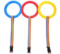 Vaguelly 3 Pièces Corde De Traction Anti-perte Laisse Cordes Enfants Marcher Poignées Filles Harnais Je Me Demande Bébé Attache Enfant Poignée De Corde Enfant En Âge Fibre Tendineuse