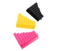 Vaguelly 3 Pièces Jeu de Flûtes de Pan Plastique Tubes pour Garçon Fille Instrument à Vent et Sûr Musical Éducatif pour Éveil Artistique Maison École