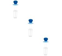 Vaguelly 3 Pièces mangeoire pour bébé mangeoire à fruits pour bébé sucette pour bébé alimentation bebe Alimentation pour bébé conteneur de pressage presse-pompe Gel de silice Blue