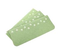 Vaguelly 3 Pièces Tapis d'escalier Tapis de marches d'escalier Tapis pour Le Salon Coussin de Sol Marcher Vie Tissu Tapis de Marche d'escalier Tapis d'étape Moquette marchepied Feutre Green