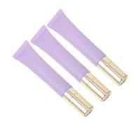 Vaguelly 3 Pièces Tube De Pour Les Yeux Crèmes Hydratant Portable Œil Lumière Pulvérisateur Ride Vide Rechargeable Tubes Conteneurs De Voyage Pe Violet,mauve