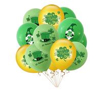 Vaguelly 30 pièces Ballons Latex Saint Patrick Décoration de Fête Fournitures de Fête pour Festival Ballons