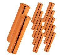 Vaguelly 30 Pièces tiges curling rouleau pour cheveux rouleaux pour cheveux bouclés wavy hair fers à boucler à cheveux bricolage outils pour friser les cheveux abdos Orange
