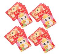 Vaguelly 300 Pièces Envelopes Year Of The Horse Creative Lucky Hong Bao Lunar Year Money Packets For Spring Festival Wedding Birthday Supplies