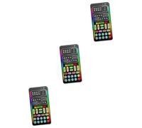 Vaguelly 3ensembles Changeur De Voix Portable Mini pour Téléphone Et Ordinateur Modulateur Vocal Pratique pour Jeu Activités Extérieures