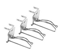 Vaguelly 3pcs Pinces en Fer Robustes Universelles pour Tiroir-caisse, Accessoires Polyvalents pour Fixer Billets et Monnaie en Magasins et Commerces