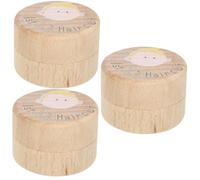 Vaguelly 3pièces Boîte De Rangement Bois Pour Souvenirs De Première Coupe De Cheveux Coffret Memento Pour Bébés Garçons Et Filles Décoration De Chambre Personnalisable