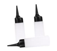 Vaguelly 3pièces Bouteilles De Coloration Rechargeables Pour Cheveux Contenants Souples De Shampooing Et Colorant Pour