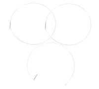 Vaguelly 3pièces Dispositif De Retenue De Soufflet De Porte Bague De Serrage Pour Lave-linge à Chargement Frontal Remplacement Du Ressort De Porte De Serrage De Soufflet Collier De Pour