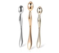 Vaguelly 3pièces Masseur Pour Yeux Professionnel Lot De Applicateurs De Crème Massage Portable Pour Visage Outil De Soin Pour Réduire Poches Et