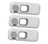 Vaguelly 3pièces Serrure De Sécurité Pour Garçon Fille Serrure Multifonction Pour Armoire Et Tiroir Anti-pincement Pour Placard Et Fenêtre