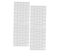 Vaguelly 4 Feuilles Correcteur gommettes autocollant grand patch de bouton patchs de boutons visage patchs de bouton pour hommes Patches de bouton de couleur chair Hydrocolloïde Transparent
