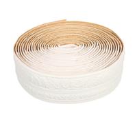 Vaguelly 4 Pièces Bordure Murale Autocollante Mousse PE Décorative et Flexible Moulure Adhésive pour Murs Plafonds et Du Bruit Installation Facile sans Outil