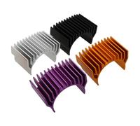 Vaguelly 4 Pièces Dissipateurs Thermiques Aluminium pour Moteurs Rc Refroidissement Compatible Voitures et Camions Radiocommandés Optimisation Performance et Durée de Vie