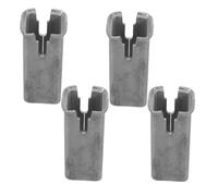 Vaguelly 4 Pièces Guide Sleeves Métalliques pour Appuie Siège Auto Accessoires Universels de Remplacement avec Absorption des Chocs pour Véhicules Camions et SUV