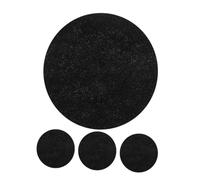 Vaguelly 4 Pièces Les déchets de Cuisine Peuvent filtrer Tampon filtrant pour bac à Compost Filtre de bac à Compost de Cuisine désodorisant Poubelle Drap en Fibre de Coton Noir