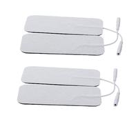 Vaguelly 4 Pièces Lot D’électrodes Auto-adhésives Pour Remplacement De Pads Sans Latex Conducteur En Gel Pour Thérapie