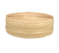 Vaguelly 4 Pièces Moulure Décorative Auto Adhésive Mousse PE Bordure Murale Flexible Isolation Phonique et Entretien Facile Lot pour Amélioration Rapide de Lintérieur