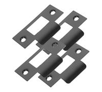 Vaguelly 4 pièces Plaques de Renfort Inoxydable pour Gâche de Serrure de Porte Intérieure Lot de Protection Usure et Renforcement Sécurisé