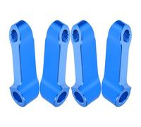 Vaguelly 4 Pièces Support de Rallonge Prolongateur Robuste Alliage Aluminium Installation Facile pour Rétroviseur de Moto Compatible avec Motos et Scooters