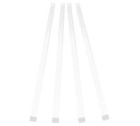 Vaguelly 4 Pièces Tige de Poussée de Mahjong en Cristal pour Jeux de Table, Outil de Poussée et Mesure des Carreaux, Accessoire Compact pour Équipement Professionnel