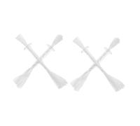 Vaguelly 4 Pièces Tube de mèche Lampe à Huile Tube en Verre mèches de Rechange en Fibre de Verre mèches d'huile de Lampe Porte-Parole mèches de Lanterne mèche de Lanterne à Huile Un Verre